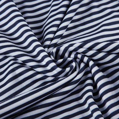 Women'S Stripe Drawstring Low Waist Sweatpants Casual Elastic Baggy Straight Leg Pants Loose Fit Summer Streetwear Trousers